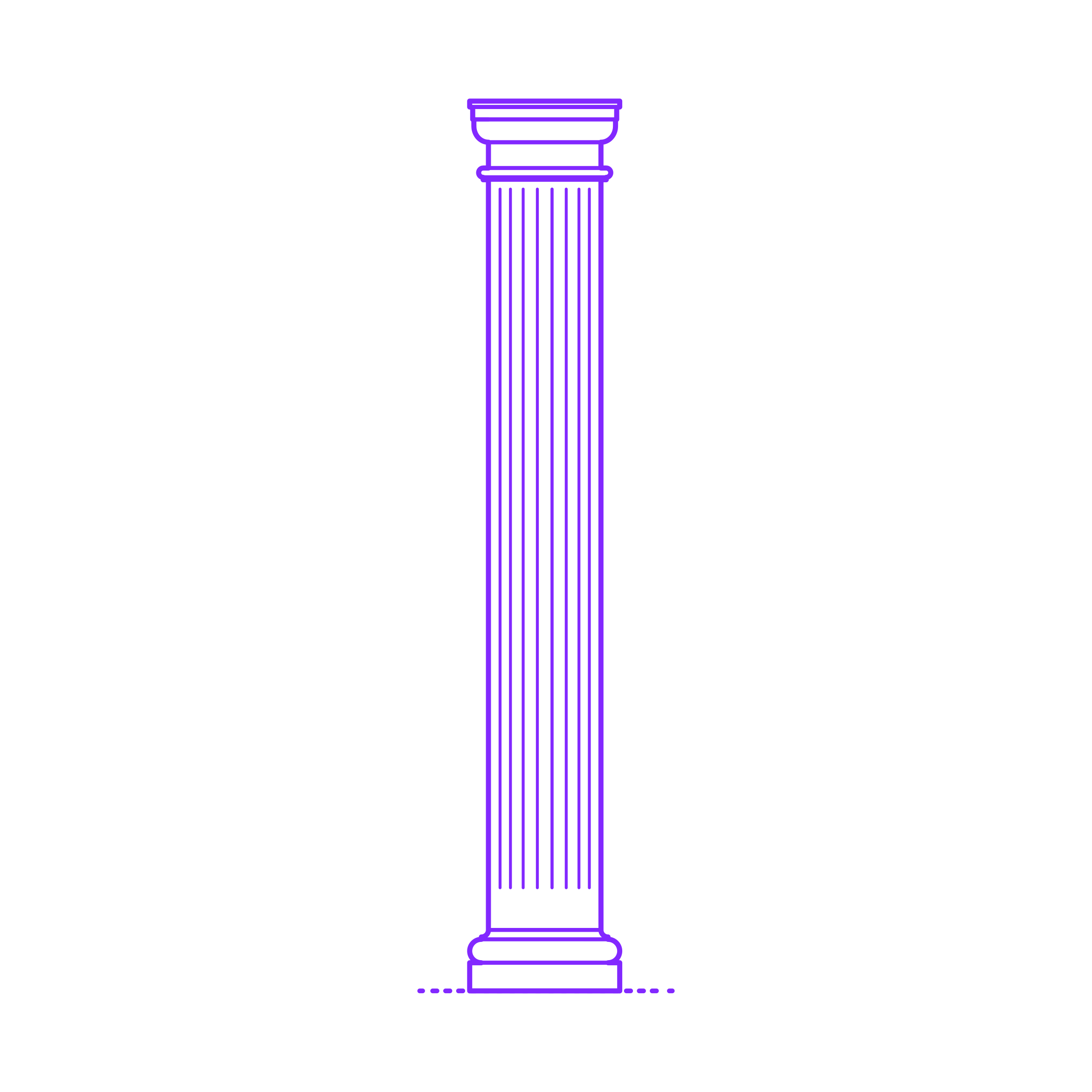 Buildings Stone Columns Roman Tuscan Straight Fluted Large Vinyl Svg File Free Vectors